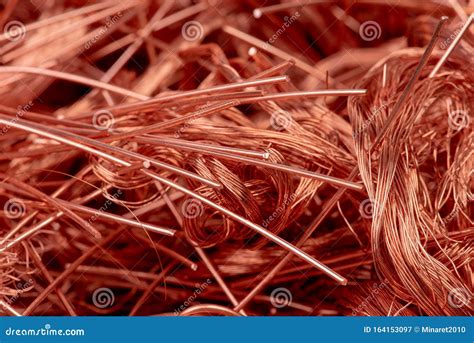 Copper wire raw materials stock image. Image of gold - 164153097