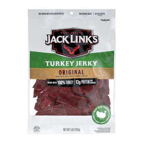 Amazon.com : Jack Link's Turkey Jerky, Original, Jerky Bag - Flavorful