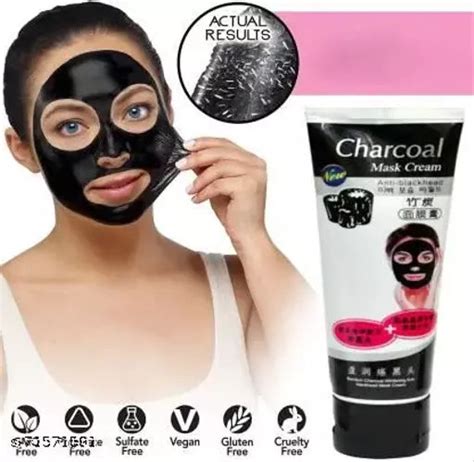 Pack of 2 Charcoal Anti-Blackhead Peel off Mask for Remove Acne Blackh – darvaza.pk