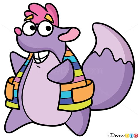 How to Draw Tico, Dora