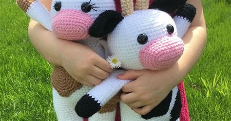 1000 схем амигуруми на русском: Корова амигуруми