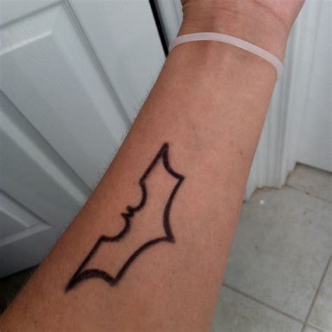 Want. Batman dark knight symbol | Badass tattoos, Tattoos and piercings ...