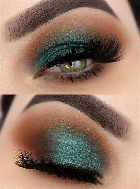 metallic green smokey eye artofit