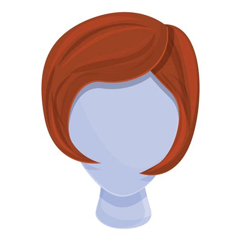Event wig icon, cartoon style 14317332 Vector Art at Vecteezy