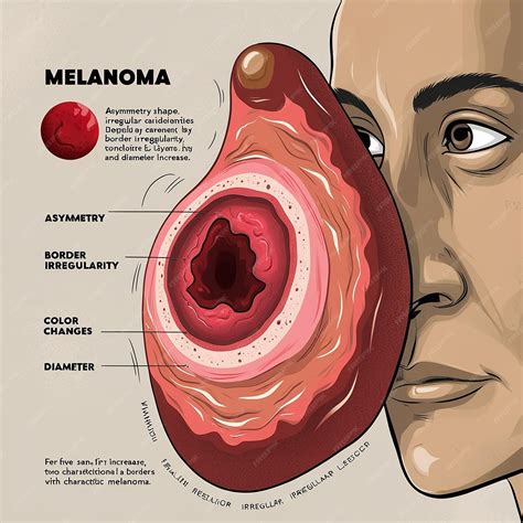 Managing Melanoma Causes Symptoms and Treatment | Premium AI-generated
