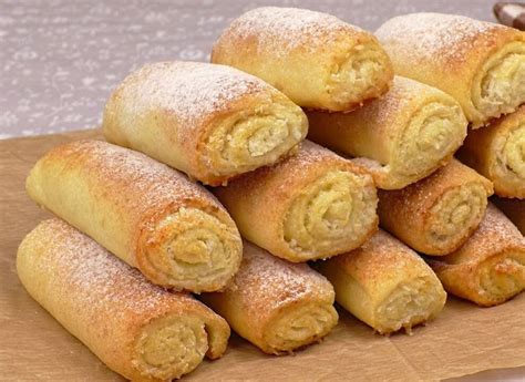 Творожные трубочки, полный пошаговый рецепт приготовления