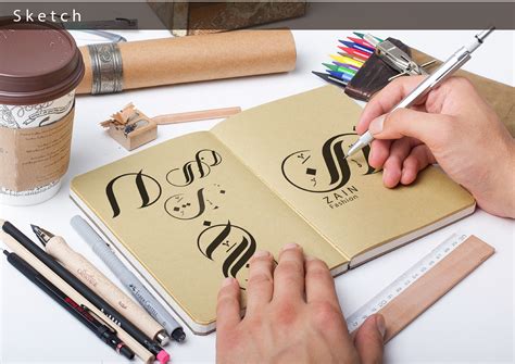 Brand for Zain Fashion on Behance