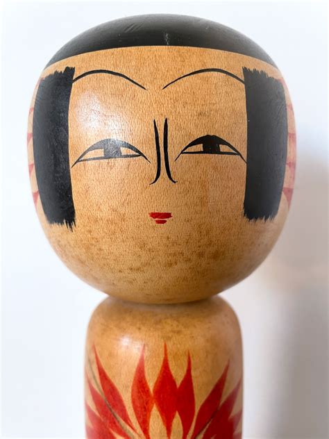 Traditional Nanbu kokeshi by master Matsumoto Tsuruji - natsukashii ...
