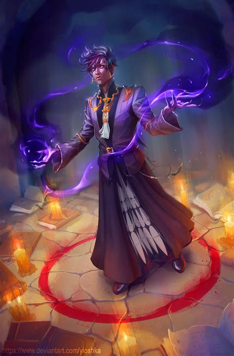 dark magic  yioshka  deviantart