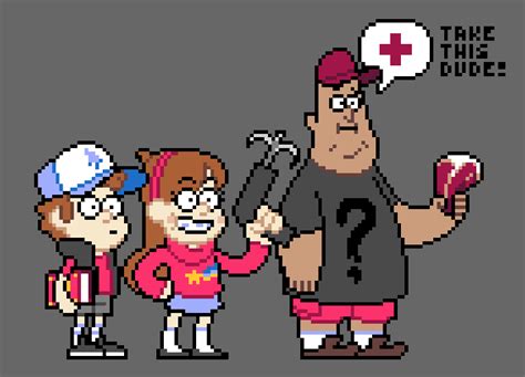 Gravity Falls Pixel Art Pattern Cheap Hobbies, Hobbies And Crafts, Hama ...