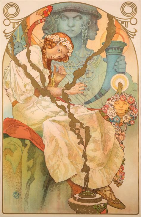 #16: ALPHONSE MUCHA POSTER FOR THE SLAV EPIC EXHIBITION 1930