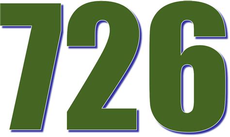 О числе 726 – семьсот двадцать шесть, математические свойства, перевод ...