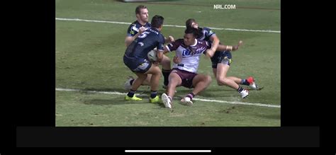 nrl concede cowboys  stiffed  manly   crucial incorrect