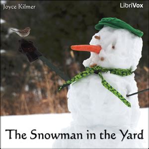 snowman   yard joyce kilmer   borrow