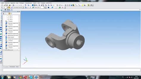 КОМПАС-3D Вилка 1 урок - YouTube