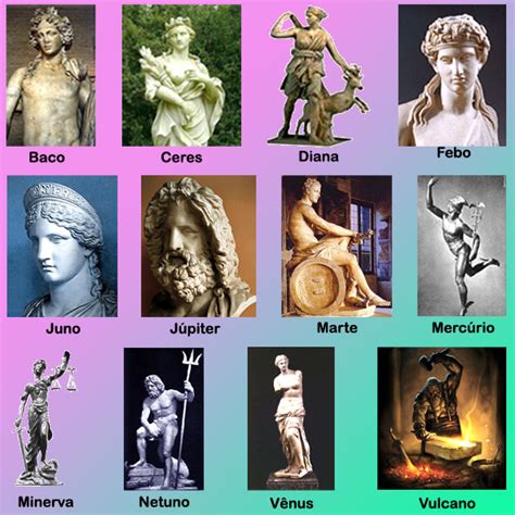 Professora Vânia História: Deuses romanos