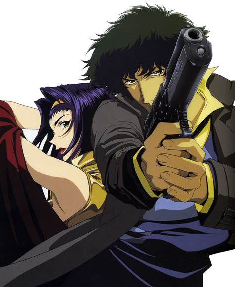 faye valentine and spike spiegel (cowboy bebop) | Danbooru