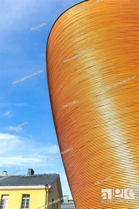 Kampin kappeli, Helsinki, Finland, Stock Photo, Picture And Rights ...