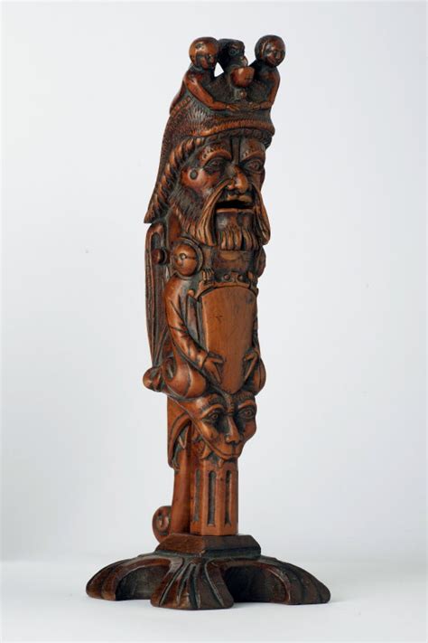 Early 16th Century Boxwood Carved Nutcracker