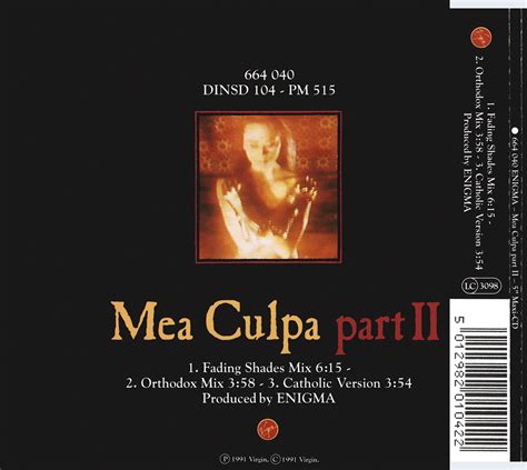 radio retromix : ENIGMA - MEA CULPA Part II 1991