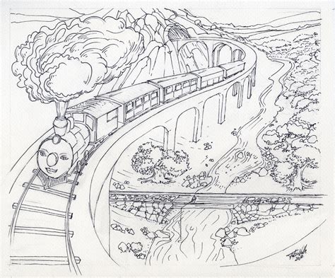 Desenho Maria Fumaça - Desenho e outras coisas: Maria Fumaça