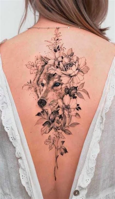 Tatuagem Feminina Nas Costas Grande