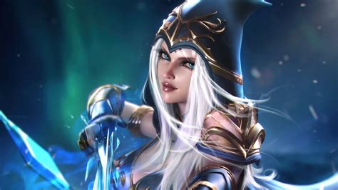 Ashe League of Legends Fondo de pantalla 4k ID:8256