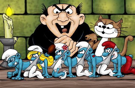 Gargamel's Smurfipede by evilhoban on DeviantArt