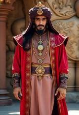 Disney Aladdin Jafar Man Costume Face Swap ID:2858443