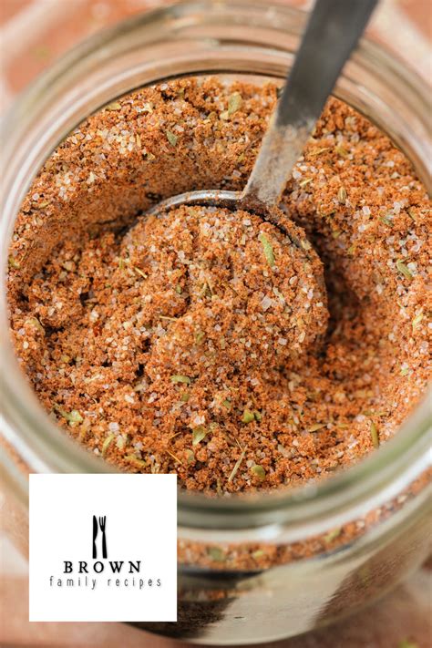 Blackened Seasoning – Brown Family Recipes