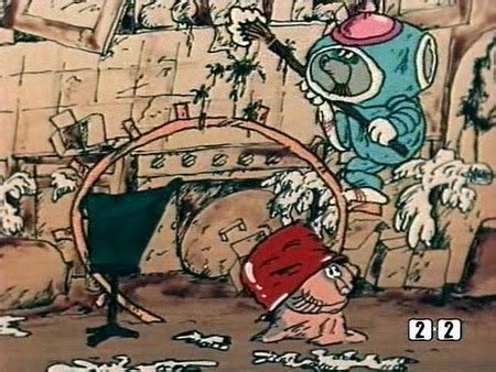 Мультфильм "Как побелить потолок" (МУЛЬТТЕЛЕФИЛЬМ ("Экран"), 1986 г ...