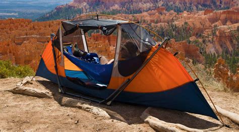 Best Of Many Worlds: A Hammock That Needs No Trees And Is A Tent Too ...