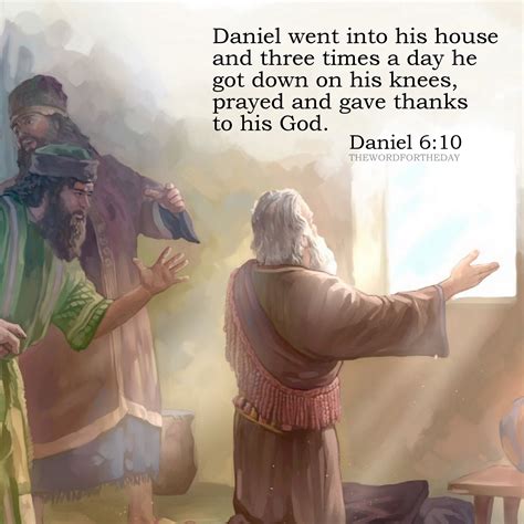 prophet daniel praying