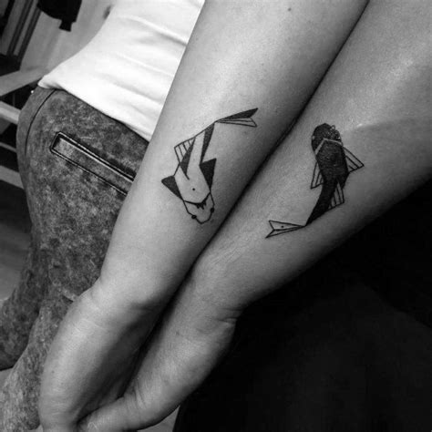 130 Tatuajes para novios muy enamorados (Con el significado)