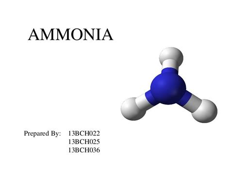 Ammonia