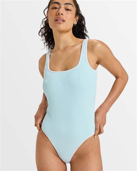 Womens Beloved Rib One Piece Swimsuit – Roxy