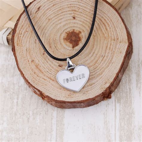 Цепочка с подвеской «I Love You Forever», комплект из колье черно ...
