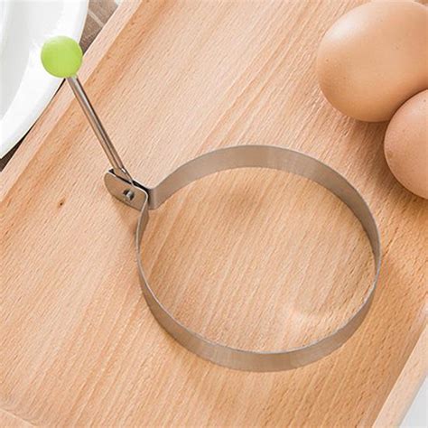 Купить 5 шт. кольцо формы для яиц, легко чистящееся, креативное круглое ...