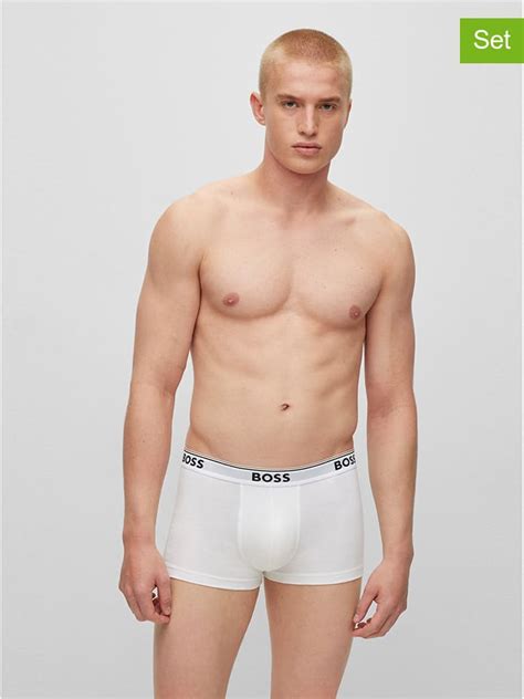 Hugo Boss Bokserki (3 pary) w kolorze białym - najlepsze wyprzedaże w ...