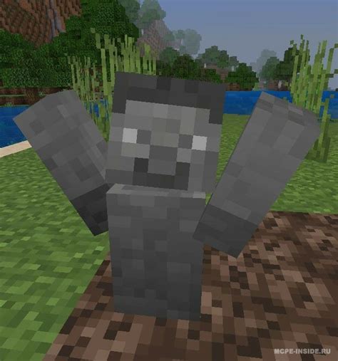 Статуи / Моды для Майнкрафт / Minecraft PE Inside