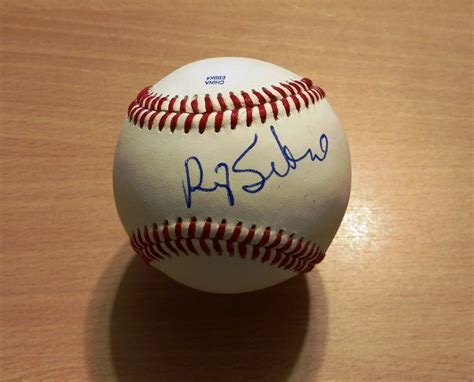 Ben-Hur Rodrigo Santoro Signed Baseball COA