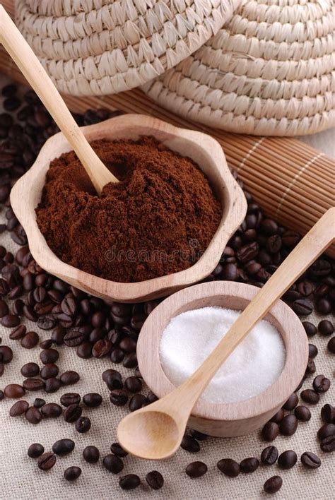 Ground coffee stock image. Image of closeup, black, ingredient - 29229561