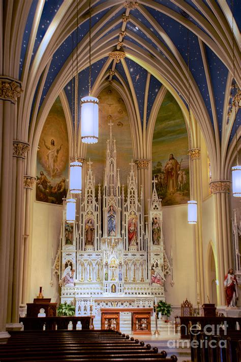 Interior of St. Mary's Church Photograph by Mark Dodd - Pixels