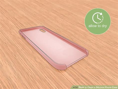 how to clean white phone case
