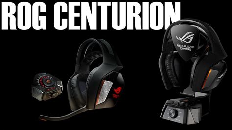 Asus ROG Centurion Gaming Headset Review - YouTube