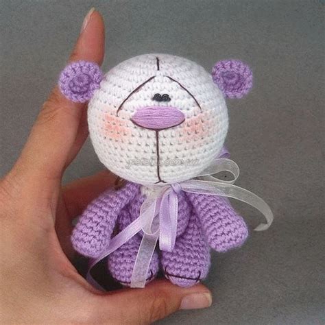 Маленькие мишки крючком. Описание вязания | Crochet toys free patterns ...
