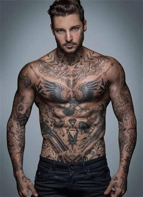 Homme tatoué, Tatoua, Tatouage homme