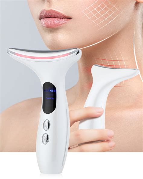 Neck Firming Tool, Double Chin Reducer, Anti-Aging Beauty Device with ...