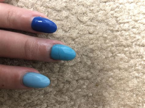 Broken nail help! I smushed it and it cracked. How do I fix this?? : r