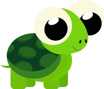 Turtle Flat Vector Flat Cute Colorful Vector, Flat, Cute, Colorful PNG ...